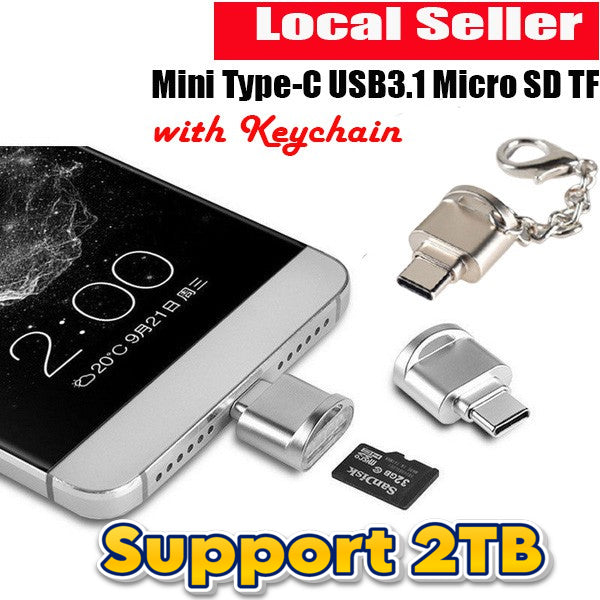 Type C Micro SD TF Memory Card Reader – 24hour Shop