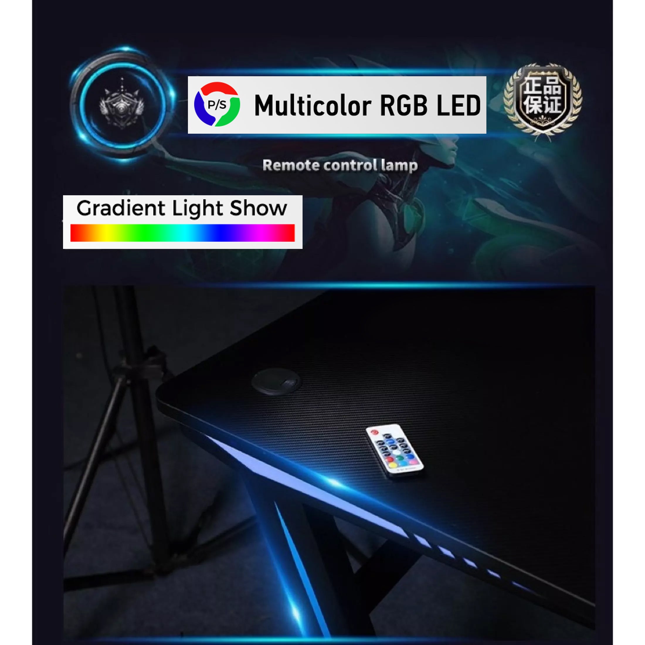 RGB Light Gaming Table – 24hour Shop