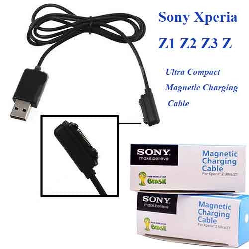 Sony Xperia Z1 Z2 Z3 Z Ultra Compact Magnetic Charging Cable