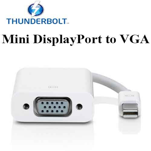minidisplay port to vga